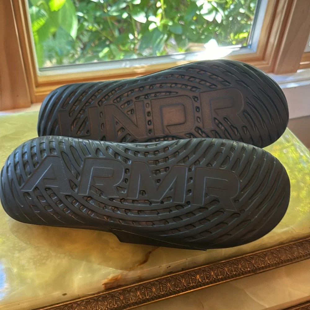 Under Armour Slides (Black) new without tags